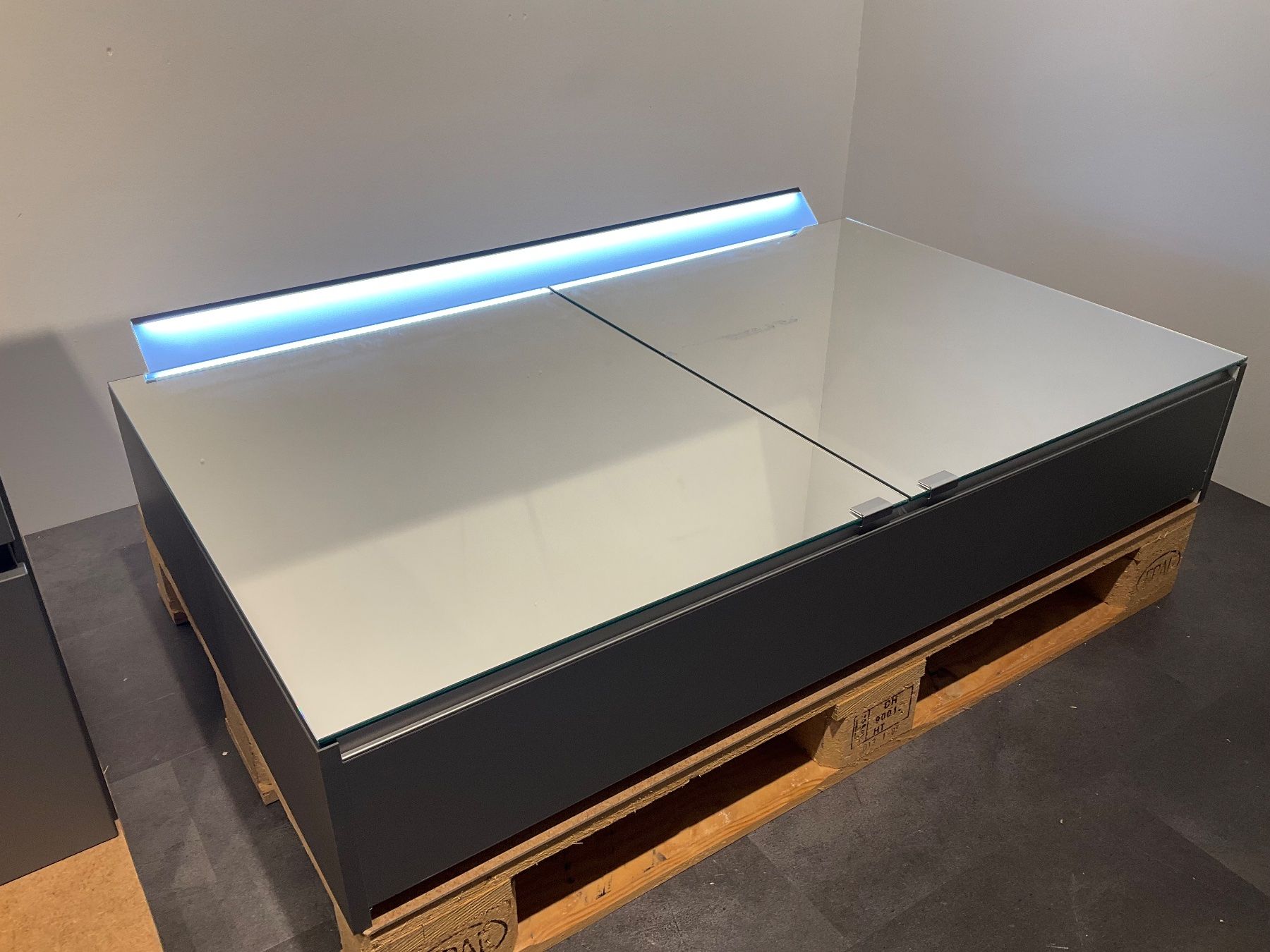 Mobili per bagno: 067 Badmöbelkombination, grau/schwarz, 120cm – Nuovo (secondo la descrizione) da Derendingen venduto da Meisterstuecke 5