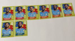 Panini WM 2026 - DR Kongo Set 8 Stk.