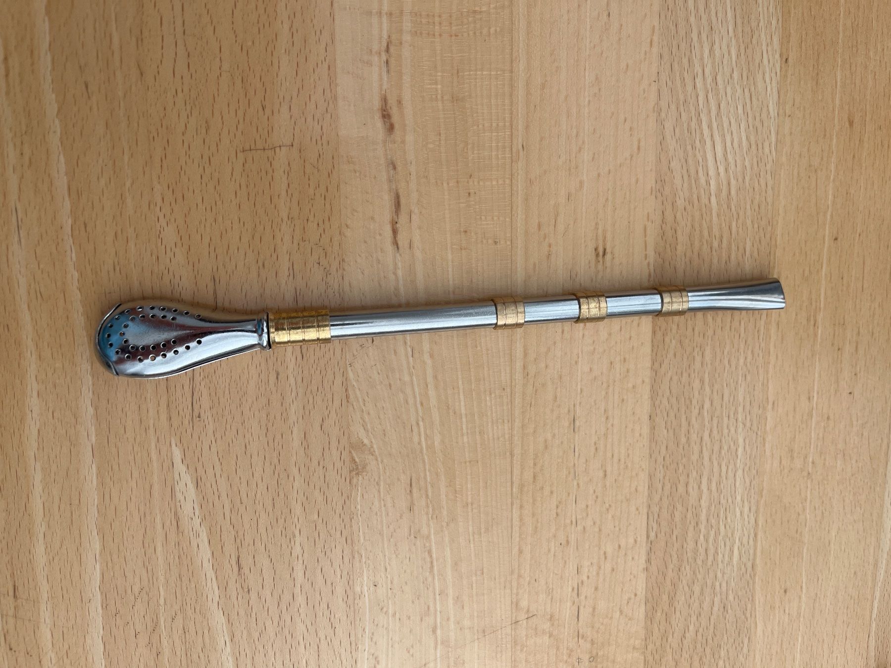 Set di posate: Mate Strohhalm Bombilla – Nuovo e nell'imballaggio originale da Goldingen venduto da Thomas.Perrin