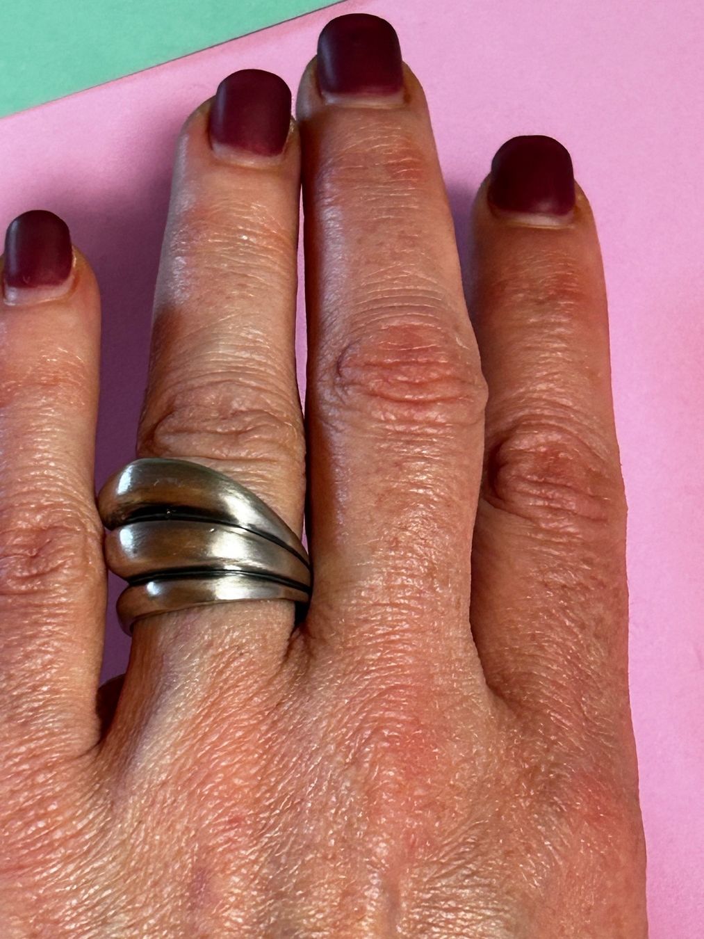 Ringe: Silberring Muschel (58) – Gebraucht aus Dittingen von Bellevista 1