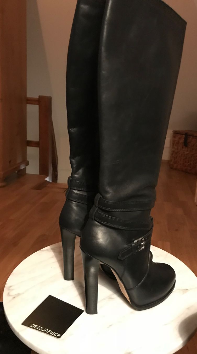 Dsquared2 Scarpe da donna: Dsquared2 Stiefel – Usato da Uster venduto da Charis5 2