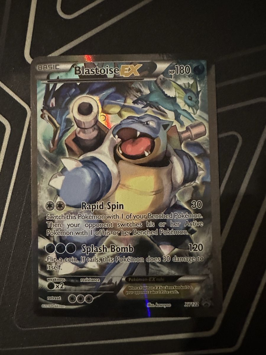Pokémon Carte collezionabili: Blastoise EX - XY122 – Usato da Allschwil venduto da delRic1