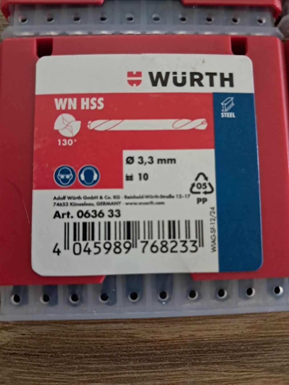 Würth Tous les outils: Doppelkopfbohrer 3.3mm 90Stk – Neuf (Voir description) à Einsiedeln par Biberchrouser76 1
