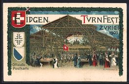 K. Mossdorf: Zürich, Eidgen. Turnfest 1