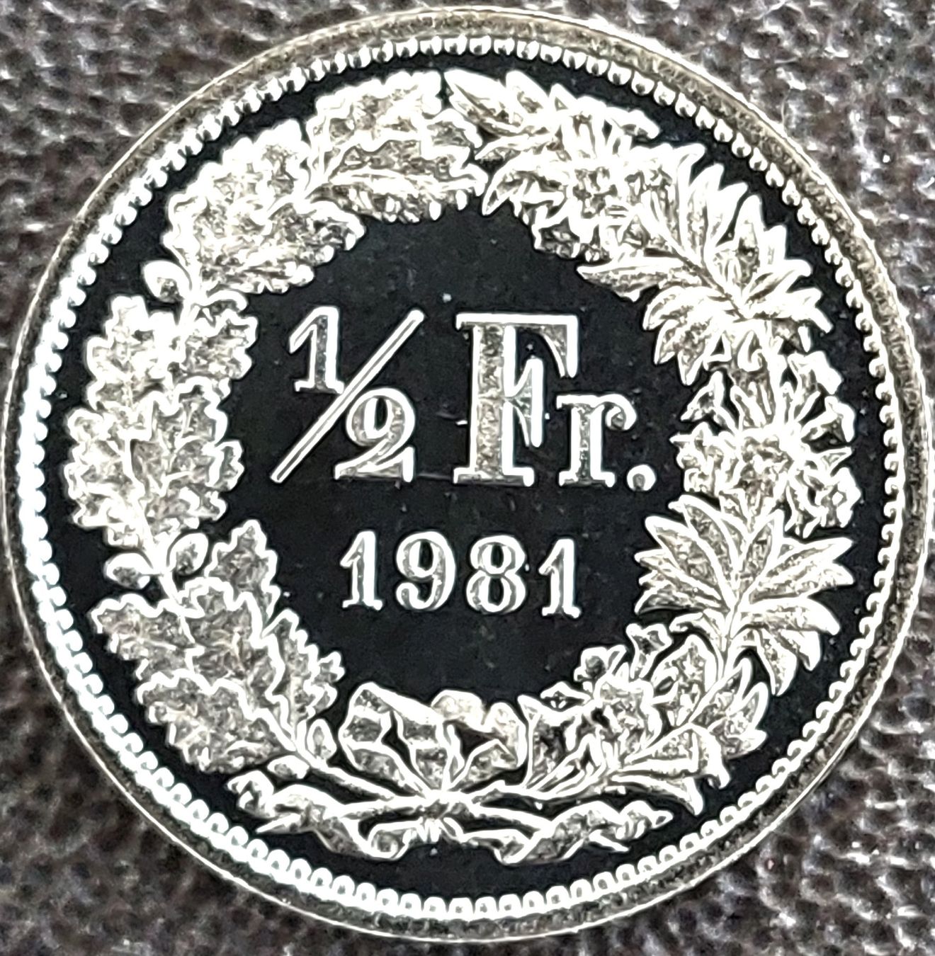 Tutti le monete: 50 Rappen 1981 stgl. / aus Münzsatz – Nuovo (secondo la descrizione) da Arch venduto da coinsandmore