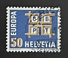 1963 Europa Briefmarke 50 Rp ʘ 401