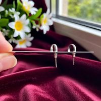 Elegante Ohrstecker - Süsse Silber Ohrstecker - Neu!