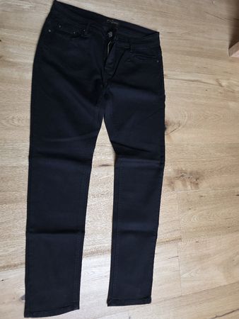 Schicke Miss Cherry Jeans, Schwarz, Grösse 33, Neu