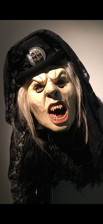  Fasnachts- Holz- Masken, Grind, Larven, Krampusmaske (Gebraucht) in Bildidee 