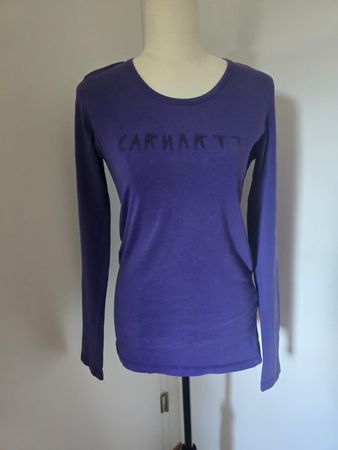 Langarmshirt Carhartt violett Grösse M guter Zustand
