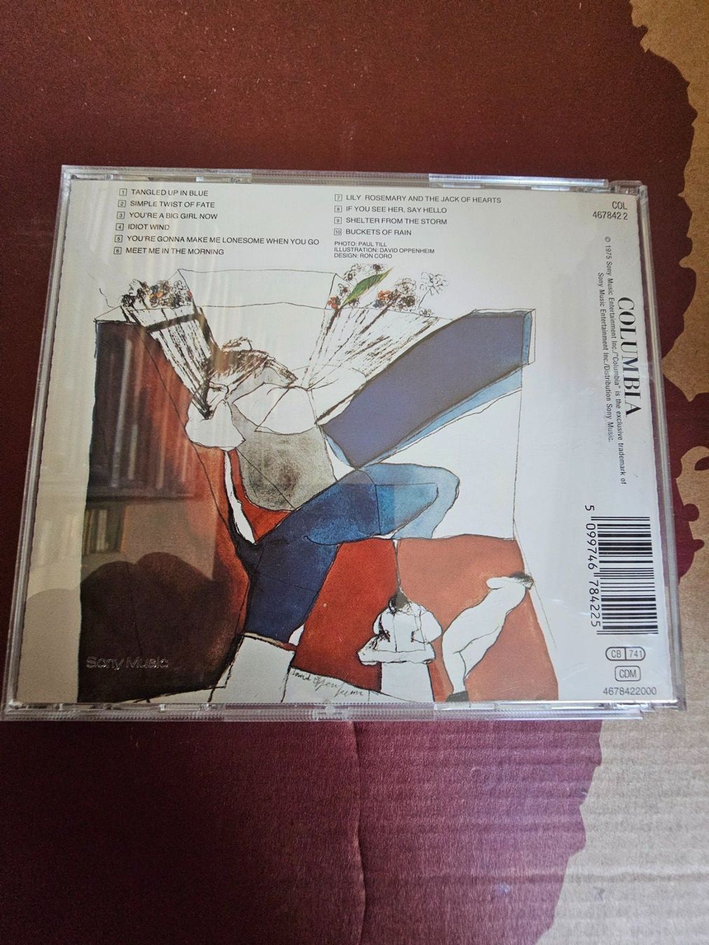CDs: CD - Bob Dylan – Blood On The Tracks – Gebraucht aus Biberist von Foolio0 1