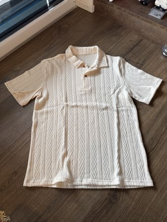 Weisses Sommer Polo Shirt, neuwertig, Grösse M