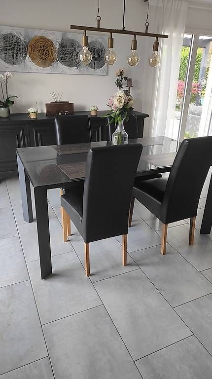 Tavoli: table extensible avec 4 chaises 160 à 260cm – Usato da Brügg BE venduto da mari71