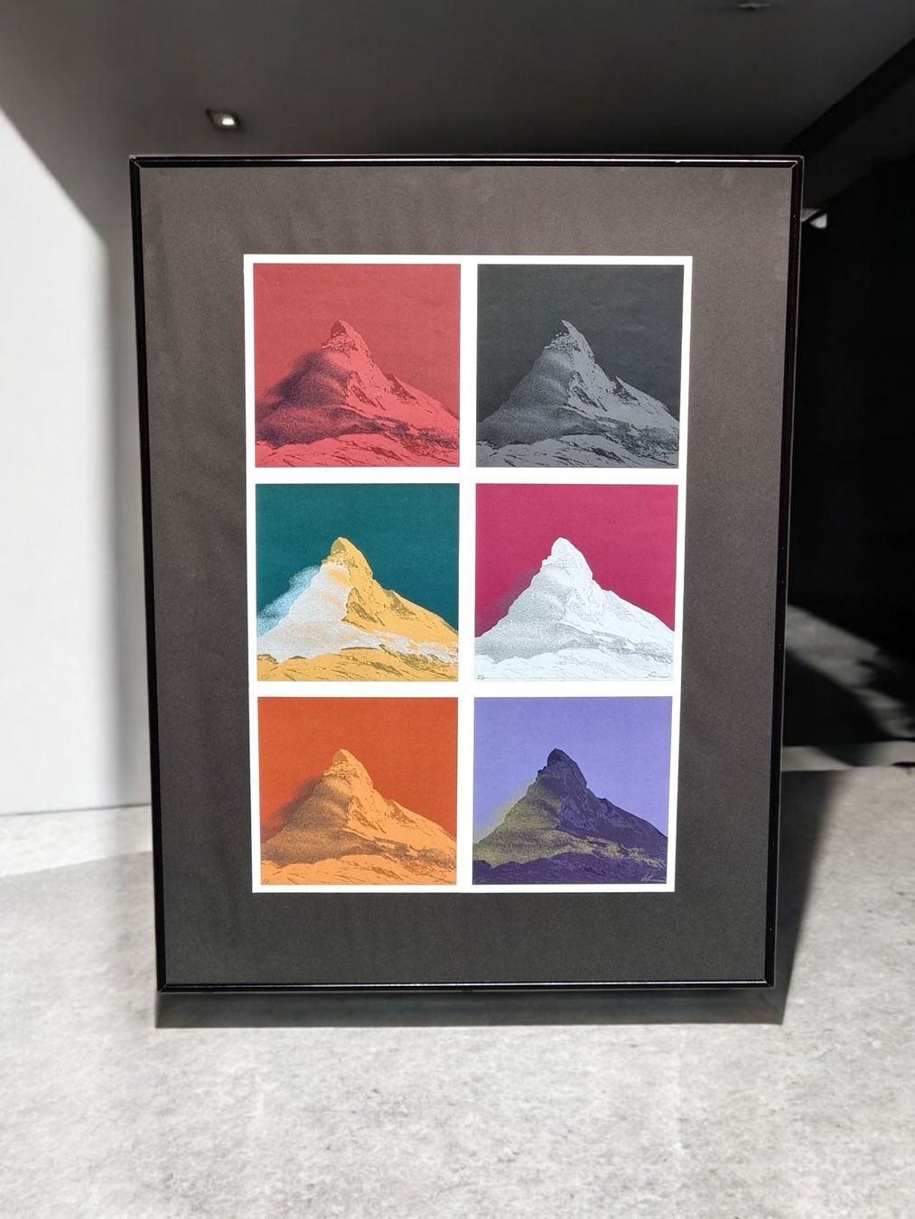 Grafiken & Lithographien: Matterhorn Lithographie – Gebraucht aus Zürich von Zuerichparis08
