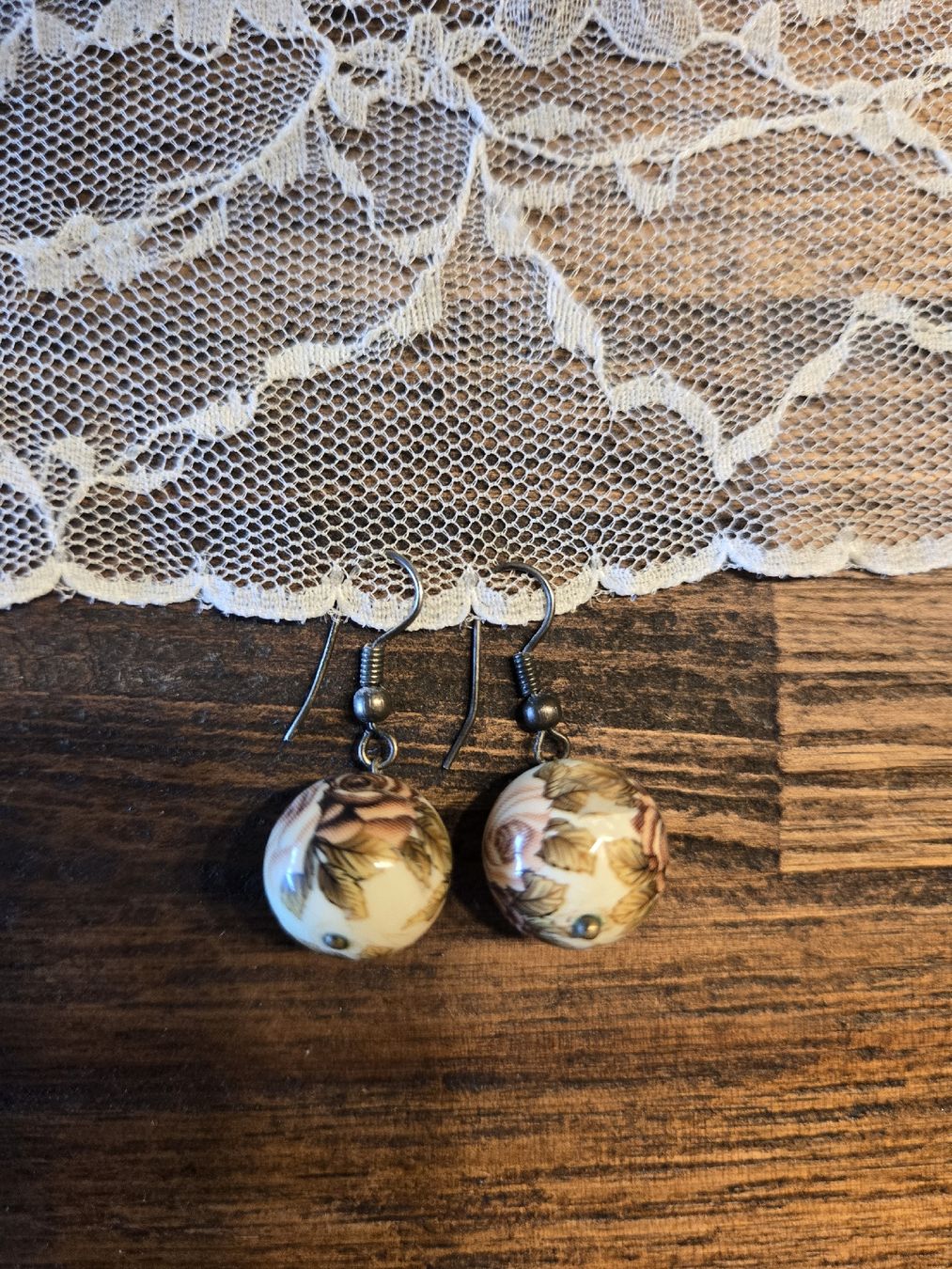 Boucles d'oreille: Romantische Rosen-Ohrringe – D'occasion à Dübendorf par Timulka
