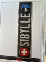 Schild Sibylle Aargau Schweiz Metall(I34)