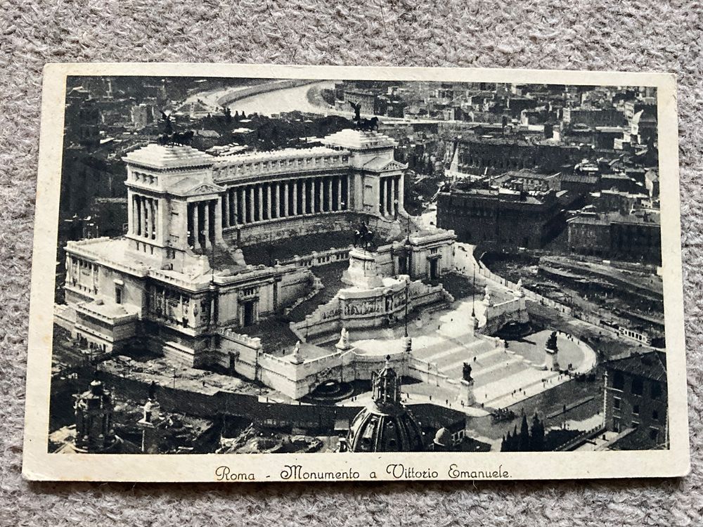 alte Postkarte Rom 1934 | Kaufen auf Ricardo