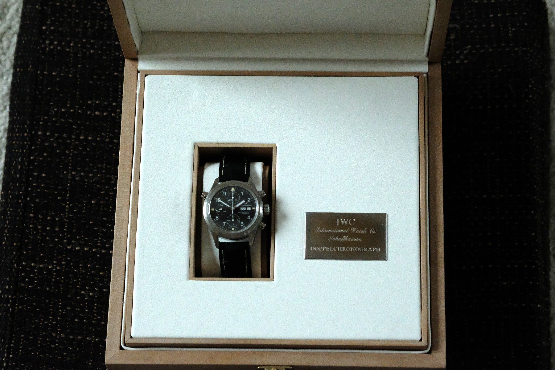 IWC Orologi: IWC Doppelchronograph Flieger Ref.3713 – Usato da Zürich venduto da Tenos 5