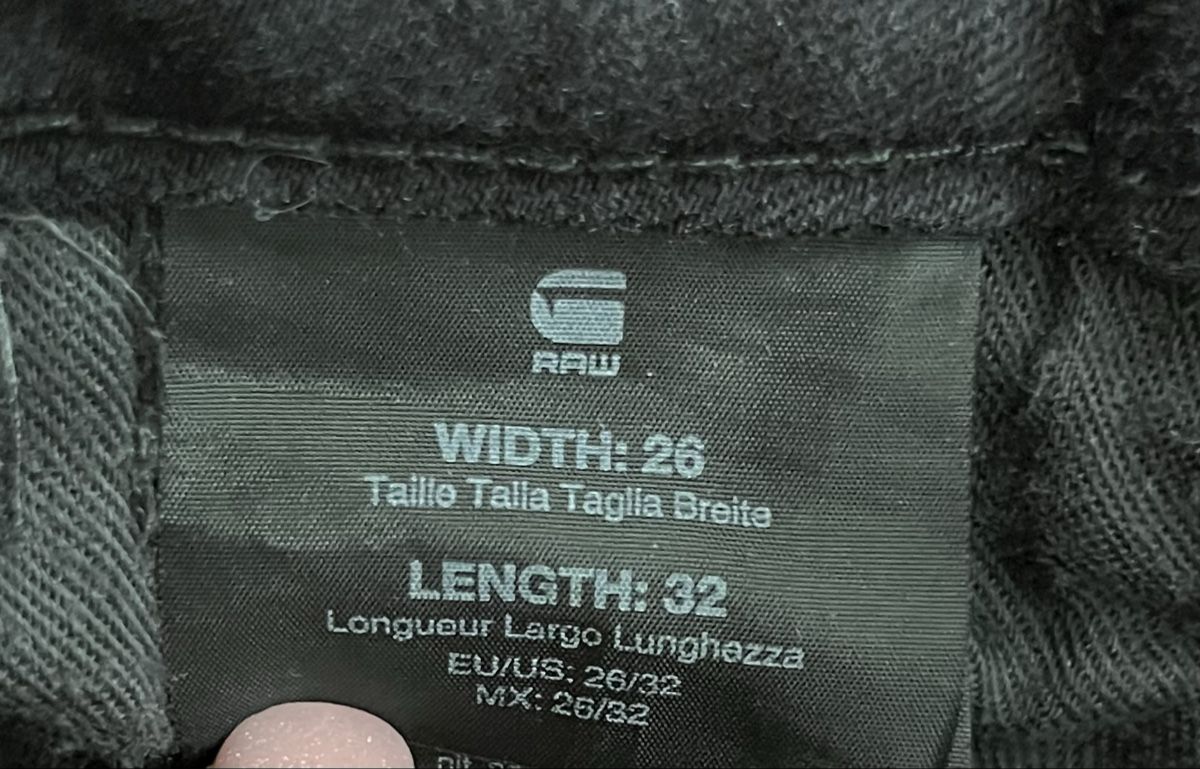 G-Star Jeans: G Star Schwarze Jeans Hose 26/32 – Usato da Rafz venduto da SaintCruz 5