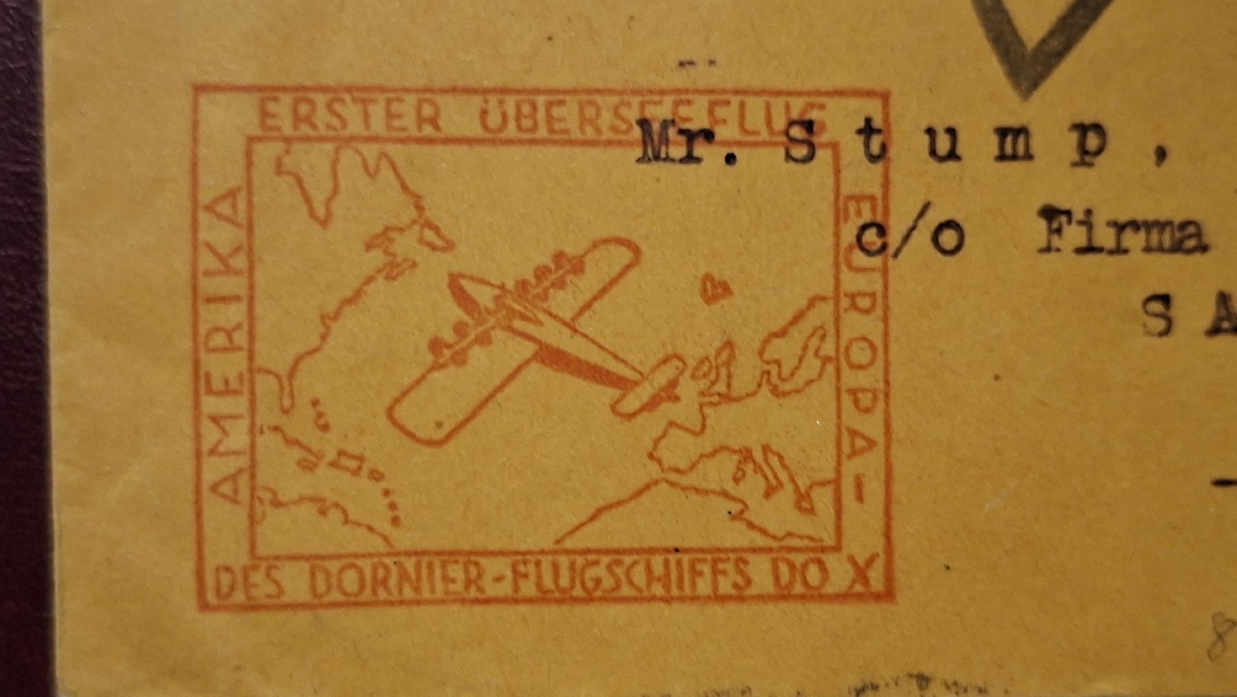 Tutti i francobolli: Flugschiff DOX nach Amerika  – Usato da Balgach venduto da SIMEON27 4