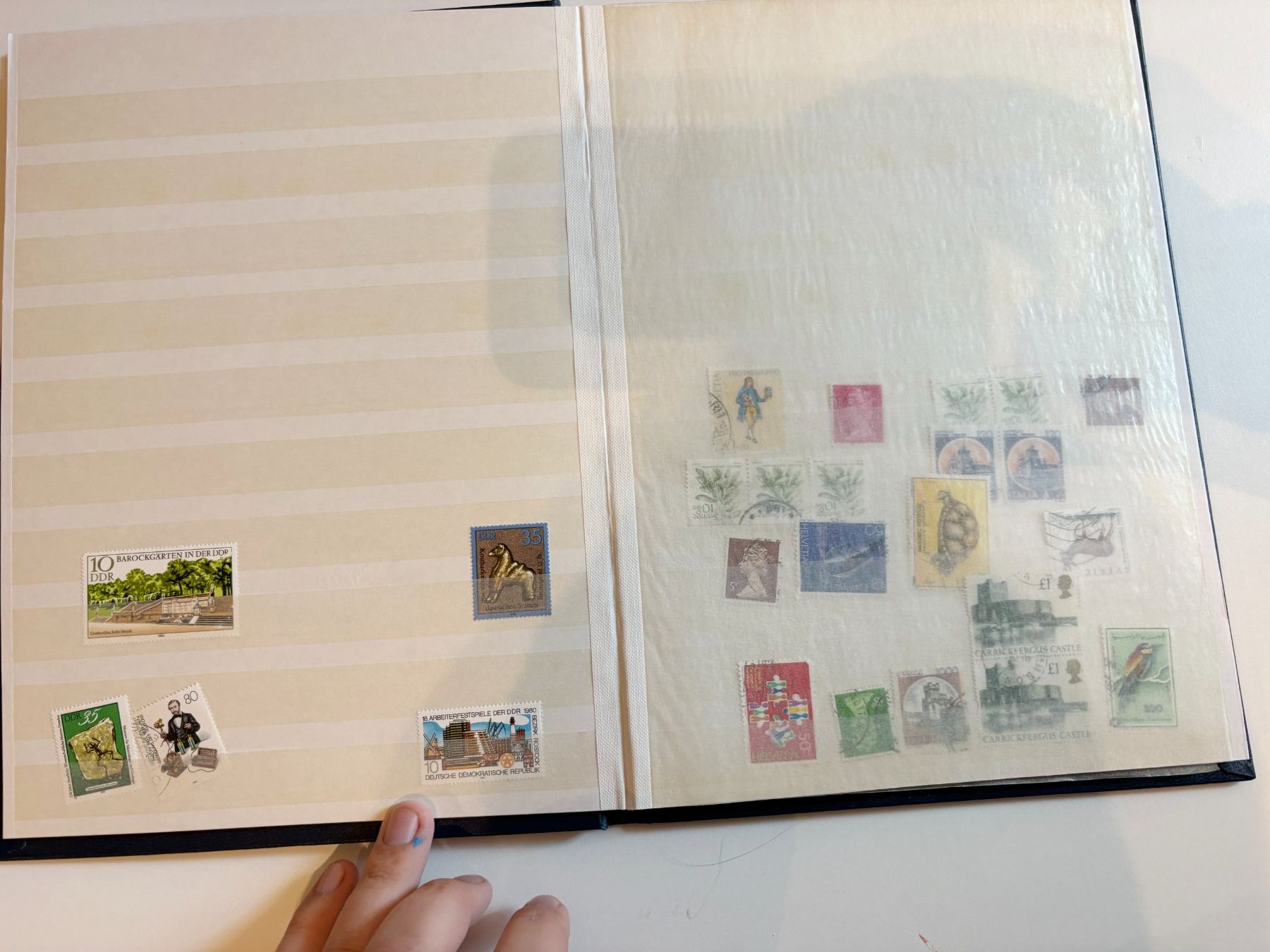 Tutti i francobolli: ALBUM Briefmarke MIX – Usato da Riva san vitale venduto da abd_p86k 4