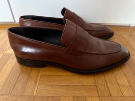 Navyboot Herren Halbschuhe Loafers, Grösse 41 Leder