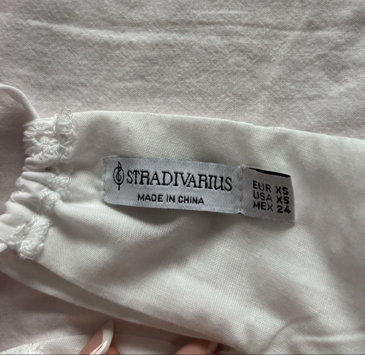 Stradivarius Vestiti: Weisses Sommerkleid Stradivarius – Nuovo (secondo la descrizione) da Basel venduto da Vaniiiy 2