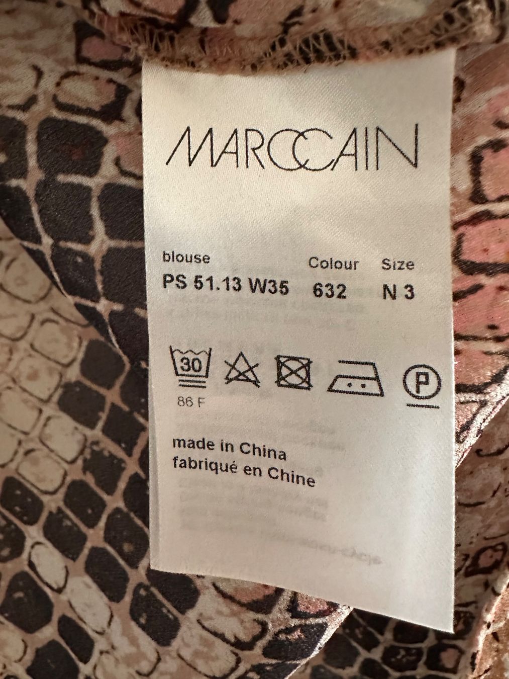 Marc Cain Camicette: wunderschöne Bluse von Marc Cain, N3, locker geschnitten – Usato da Herrliberg venduto da henri012 2