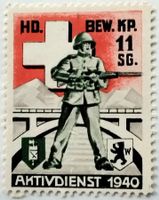 Soldatenmarke 2.WK, HD-Bewachungs Kp 11 SG, Wi HD-Bew 53