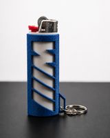BMW M Style STANDARD BIC Feuerzeug-Schlüsselanhänger