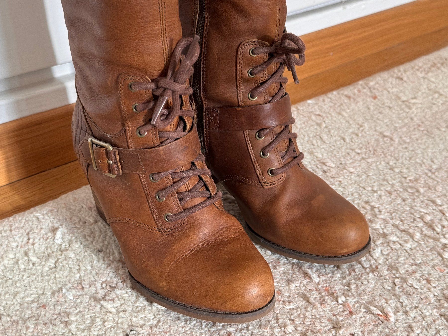Timberland Scarpe da donna: Timberland Lederstiefel in Grösse 38 – Usato da Zürich venduto da 411osmanbey 1