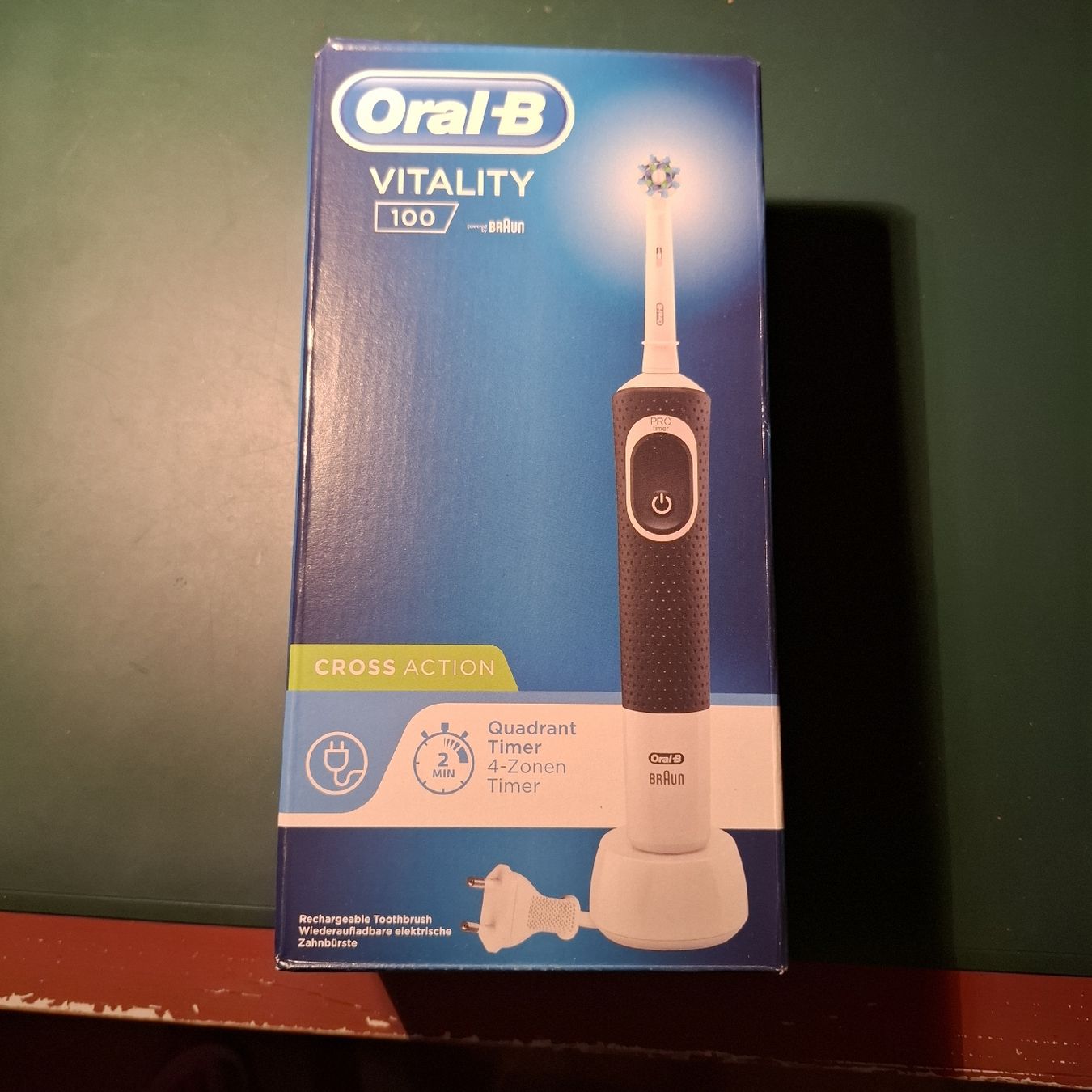 Oral B Cura dei denti: Oral B Elektrozahnbürste – Nuovo e nell'imballaggio originale da Halten venduto da riveryard