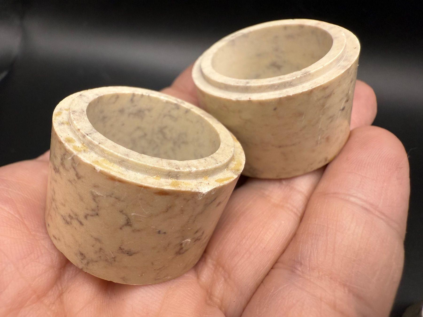 Tutte le decorazioni: Elegante Vintage Seifenstein-Boxen - 2er-Set – Usato da Lamone venduto da LaCantinaMagica 5