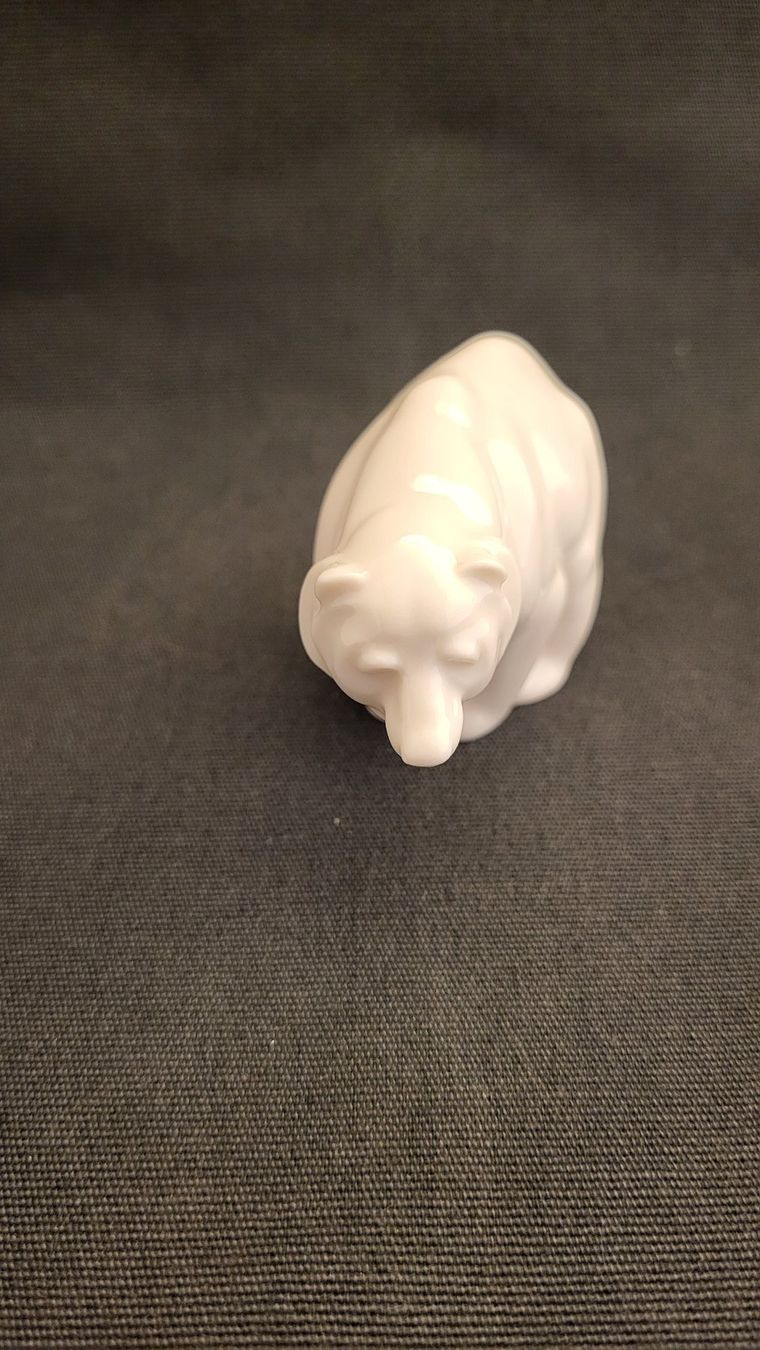 Hutschenreuther Statuette: Porzellan-Eisbär HUTSCHENREUTHER – Usato da Basel venduto da spinne02 5