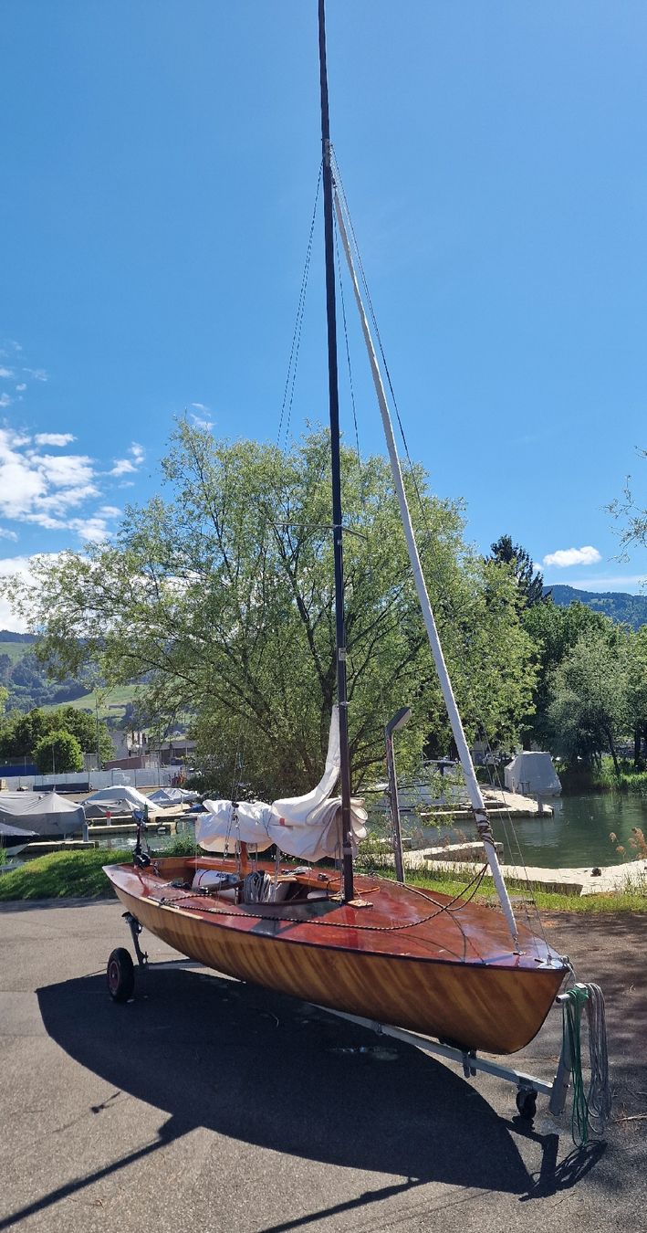 Mader Barche: Segeljolle Segelboot Korsar – Usato da Lachen SZ venduto da Bmegye06 9