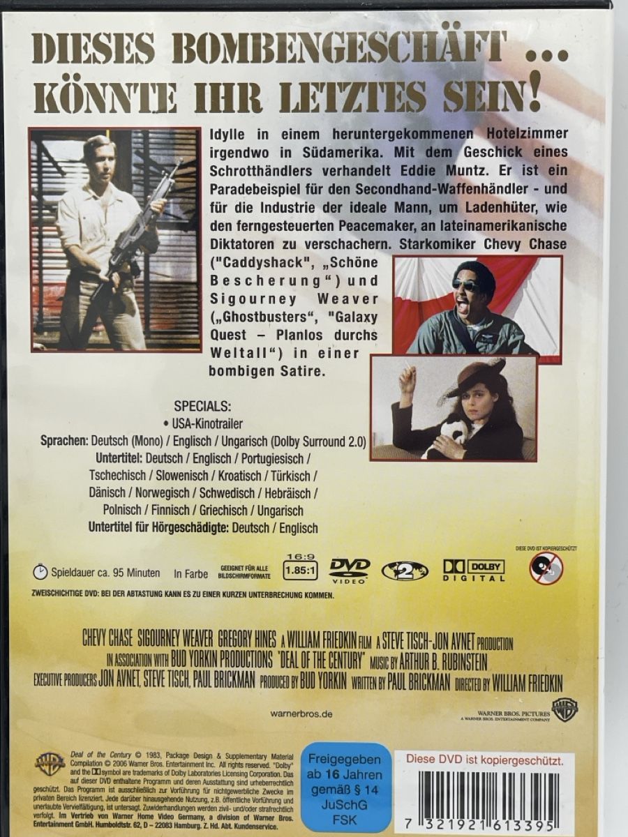Tutti i DVDs: Das Bombengeschäft (1983)  selten! – Usato da Waldenburg venduto da Mimily33 1