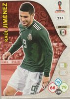 FIFA WORLD CUP RUSSIA 2018 Adrenalyn XL 233 JIMENEZ MEXICO