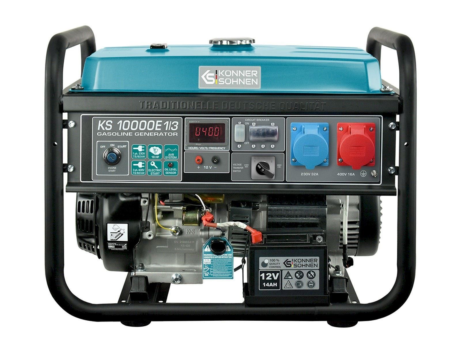 Generatori di corrente: K&S KS 10000E 1/3 Benzin-Generator 8kW – Nuovo e nell'imballaggio originale da Bottighofen venduto da zaap