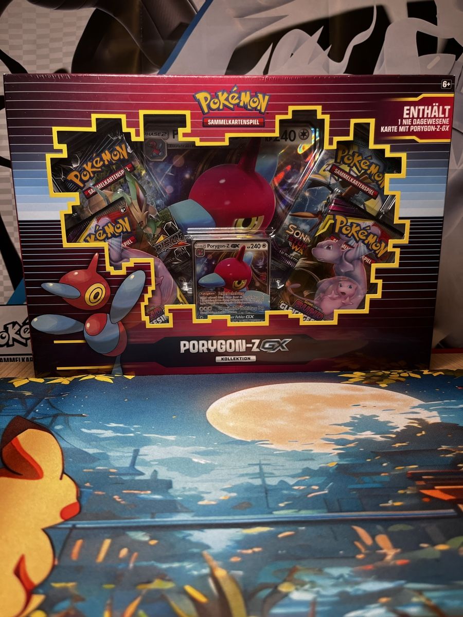 Pokémon Sammelbilder & Trading cards: Pokemon Porygon-Z GX Kollektion Box. – Neu und originalverpackt aus Chur von PokevestmentTCG