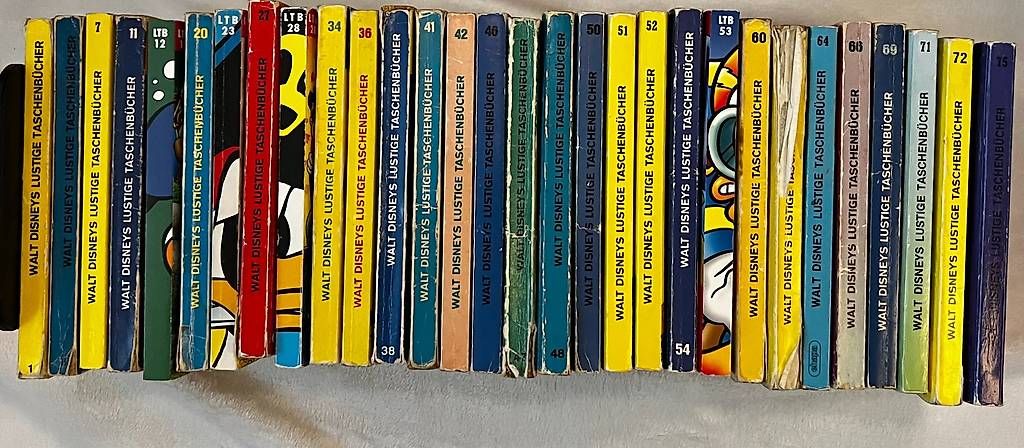 Fumetti: Lustige Taschenbücher Nr. 1-72 – Usato da Dotzigen venduto da PiabeiRicardo