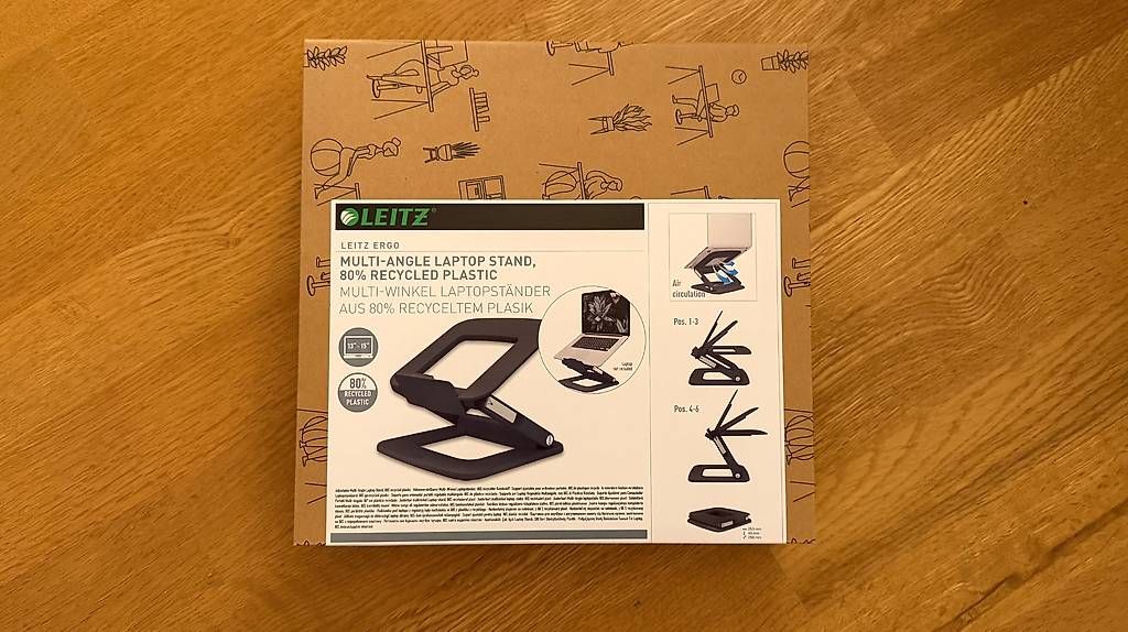 Racks & Cavalletti: Leitz Workplace Notebook-Ständer Dunkelgrau verstellbar – Usato da Sigriswil venduto da Siwaelti