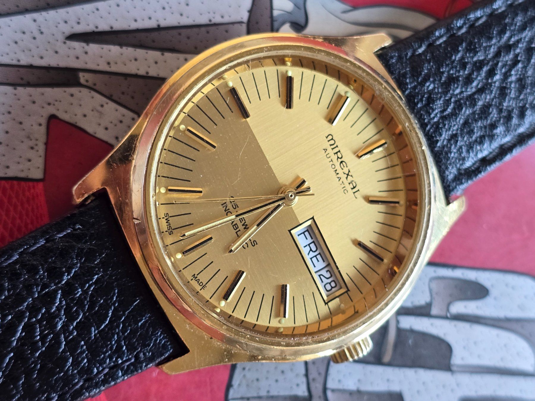 Mirexal Uhren: 104 Mirexal Automatic  Day Date 25 Jewels – Gebraucht aus Muri AG von Corredor
