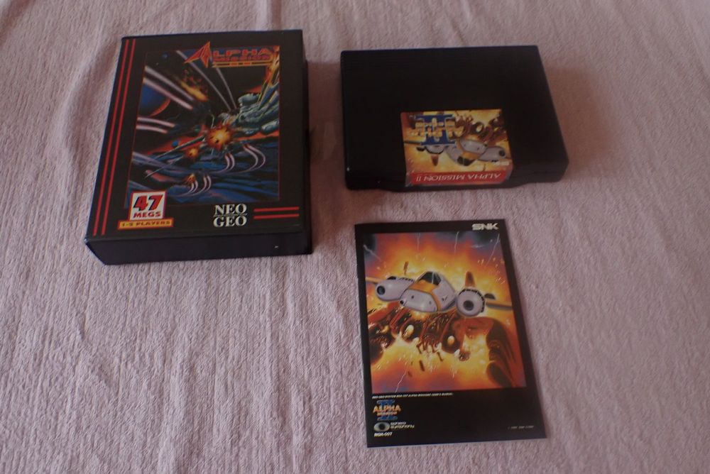 Jeu NES Alpha Mission – SNK, PAL, Loose (état Correct)