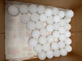 546 Posten Raureifkerzen aus Liquidation