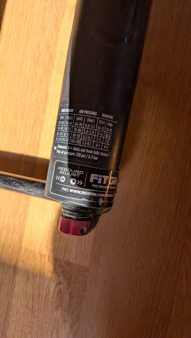 Fox Ersatzteile: FOX 36 Performance GRIP 29 Boost 150mm 180mm Schaft | MTB – Gebraucht aus Buchs ZH von rom_ycv2 1
