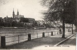 Basel - Oberer Rheinweg