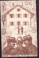 Militärkarte Leur Petite Maison 1916