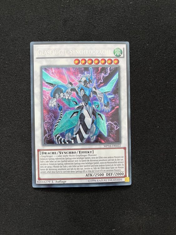 Glasflügel-Synchrodrache (MP16-DE022), Secret Rare 1