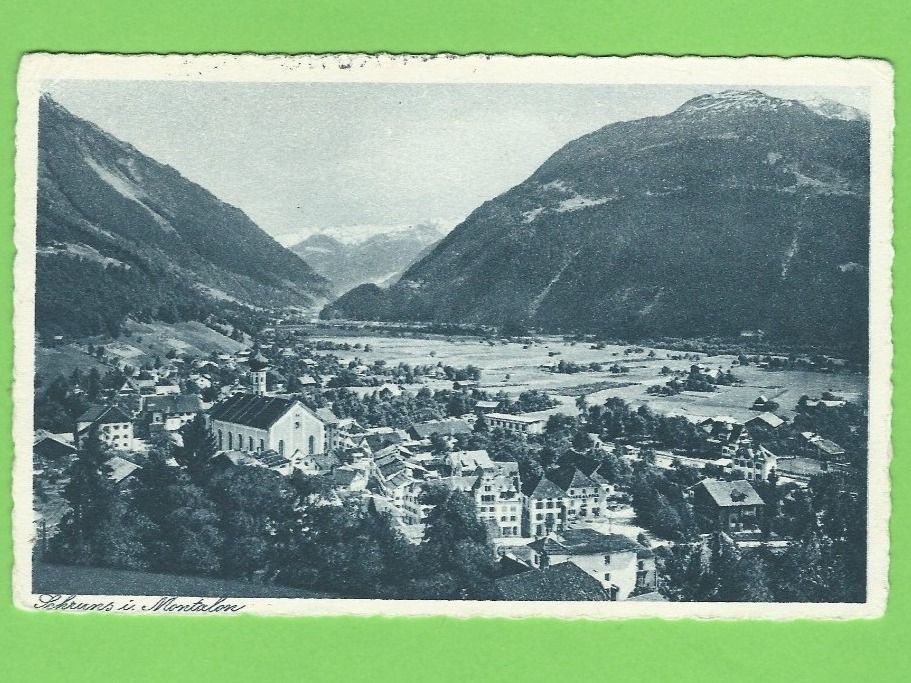 Cartoline postali: Schruns im Montafon – Usato da Zürich venduto da t24_de