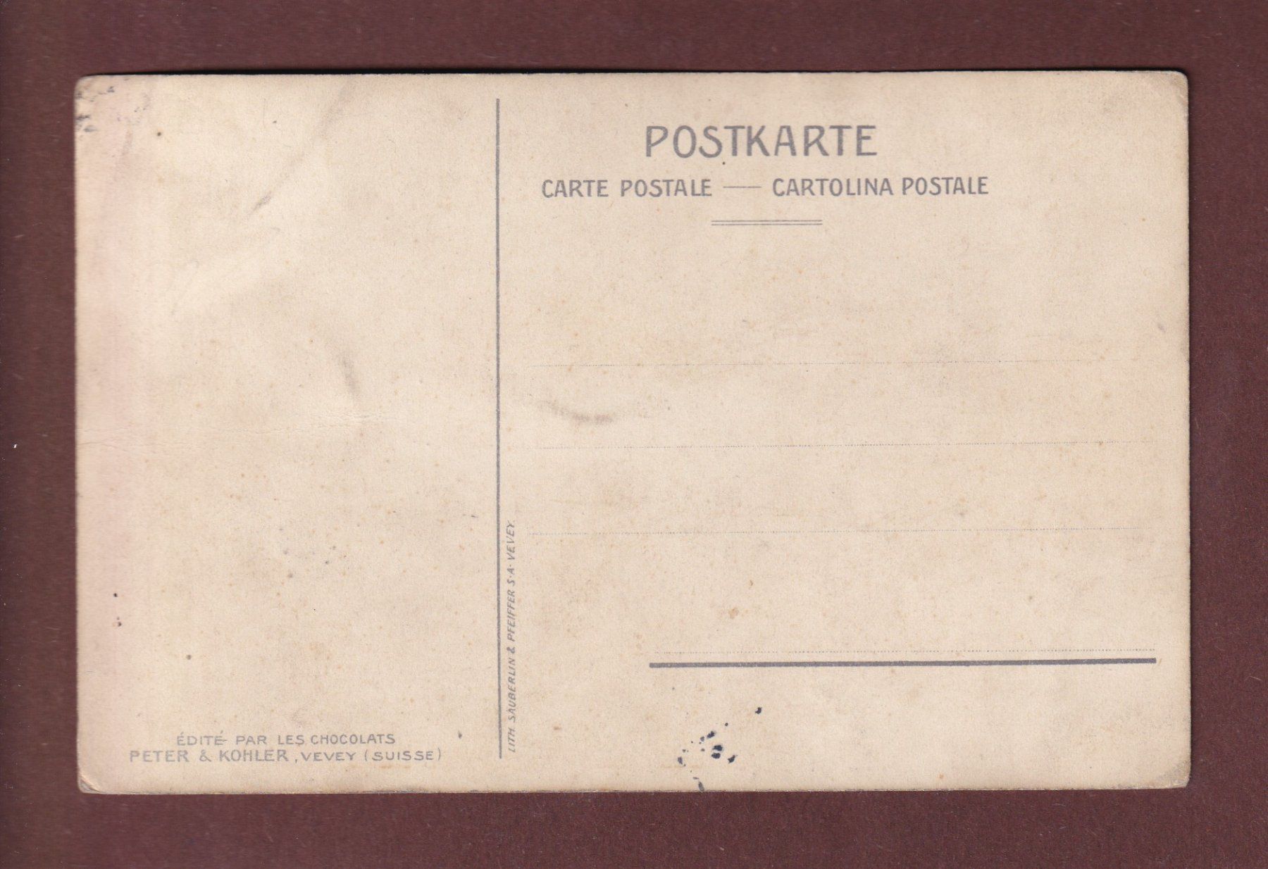 Cartoline postali: Château de LA SARRAZ - Peter & Kohler – Usato da Pully venduto da nicecards-shop 1